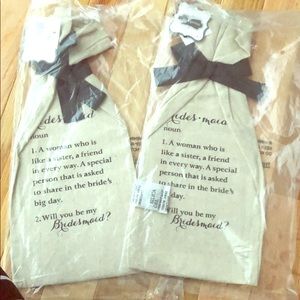 Bridesmaid Wine bags!